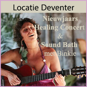 Nieuwjaars Healing [lig]Concert &amp; Sound Bath met Binkie 14-01-24