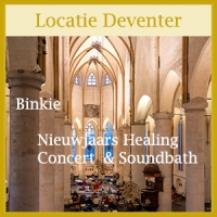 Binkie_concert image Nieuwjaars Healing Concert & Soundbath - Binkie 11-01